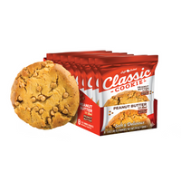 Classic Cookie Soft Baked Peanut Butter Cookies made with Peanut Butter Chips, 2 Boxes, 16 Individually Wrapped Cookies