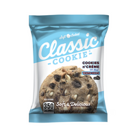 Classic Cookie Soft Baked Cookies n' Crème Cookies made with Premier White Crème Chips, 2 Boxes, 16 Individually Wrapped Cookies
