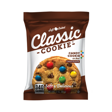 Classic Cookie Soft Baked Chocolate Chip Cookies made with Chocolate Candies, 2 Boxes, 16 Individually Wrapped Cookies