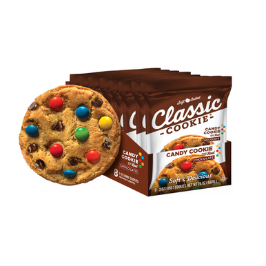 Classic Cookie Soft Baked Chocolate Chip Cookies made with Chocolate Candies, 2 Boxes, 16 Individually Wrapped Cookies