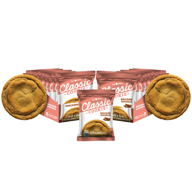 Classic Cookie Soft Baked Snickerdoodle Cookies, 2 Boxes, 16 Individually Wrapped Cookies
