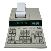 Monroe 2020PlusX 12-Digit Medium-Duty Accounting Desktop Printing Calculator With Large Display