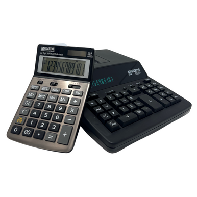Monroe 6120X 12-Digit Entry Level Accounting Desktop Printing Calculator