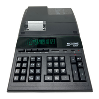 Monroe 8145X 14-Digit Dual-Memory Heavy-Duty Accounting Printing Calculator