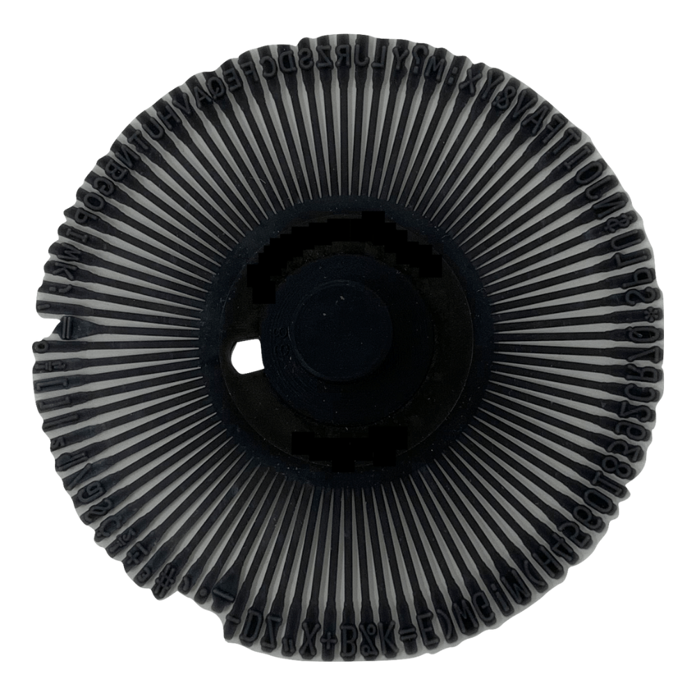 Canon Pica 10 Printwheel by Rarotype