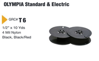 GRC Compatible Adler/Olympia Standard & Electric Ink Ribbon (Black)