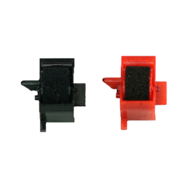GRC 878BR Black and Red Ink Rollers; Superior Replacement for Sharp EA 781