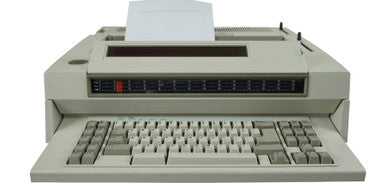 IBM Lexmark Wheelwriter 30 Electric Typewriter (Reconditioned) (Front w/Paper)