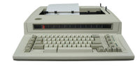 IBM Lexmark Personal Wheelwriter 1 Electric Typewriter (Reconditioned) (Front w/Paper)