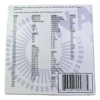 Nakajima Lift Off Tape - 2,000 Characters  - 6 Units (Fits WPT-150 & WPT-160)
