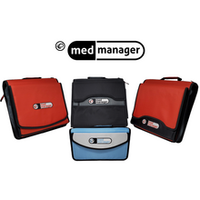 Med Manager Mini Medicine Organizer and Pill Case