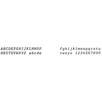 Nakajima/Swintec BERLIN ITALIC 1012 Printwheel by Rarotype