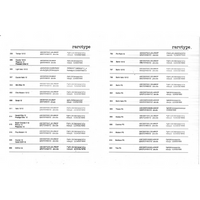 Nakajima/Swintec Bookface Academic 10 Printwheel by Rarotype