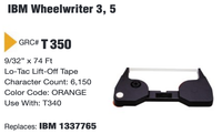 GRC Compatible IBM Wheelwriter Correction Tape