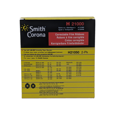 Smith Corona H21000 Correctable Film Ribbon (Dual Pack)