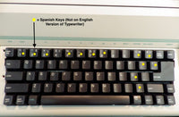 Nakajima WPT-160 Electronic Typewriter and Printwheel Bundle in Spanish